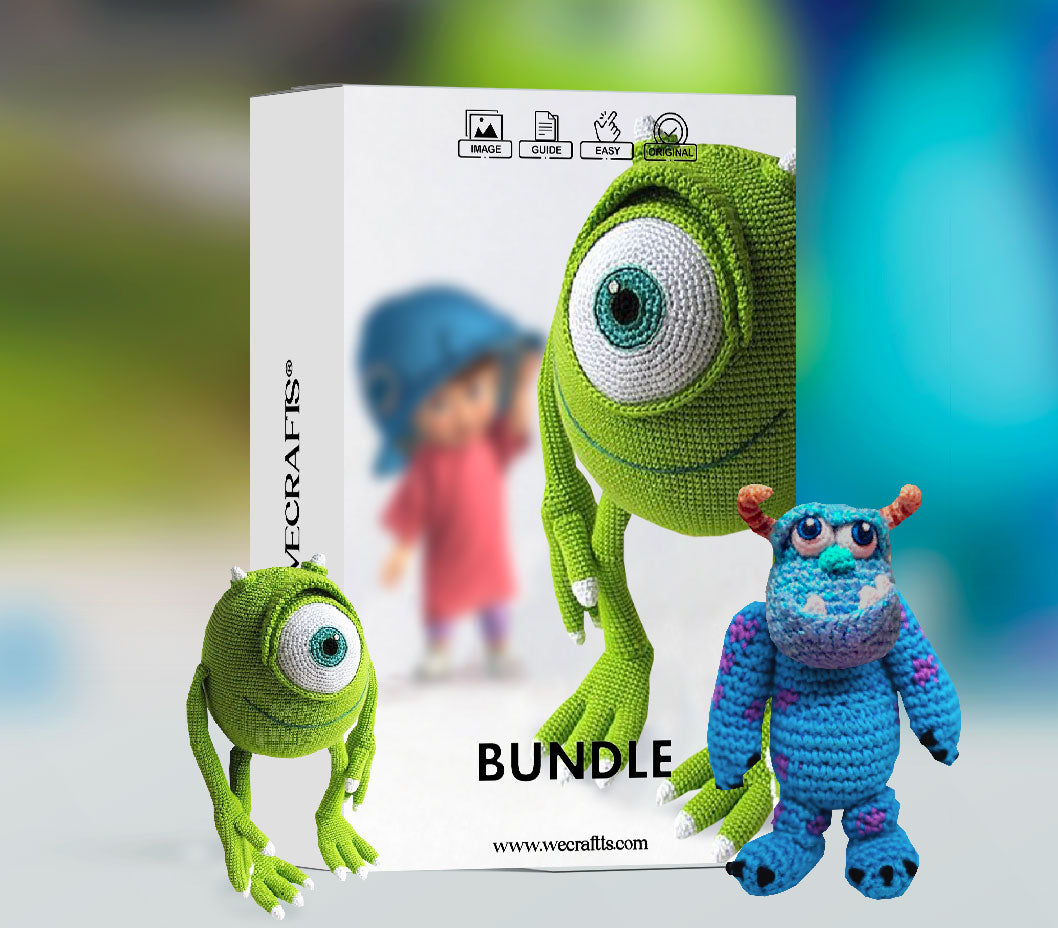 Modèles de crochet monstre amigurumi