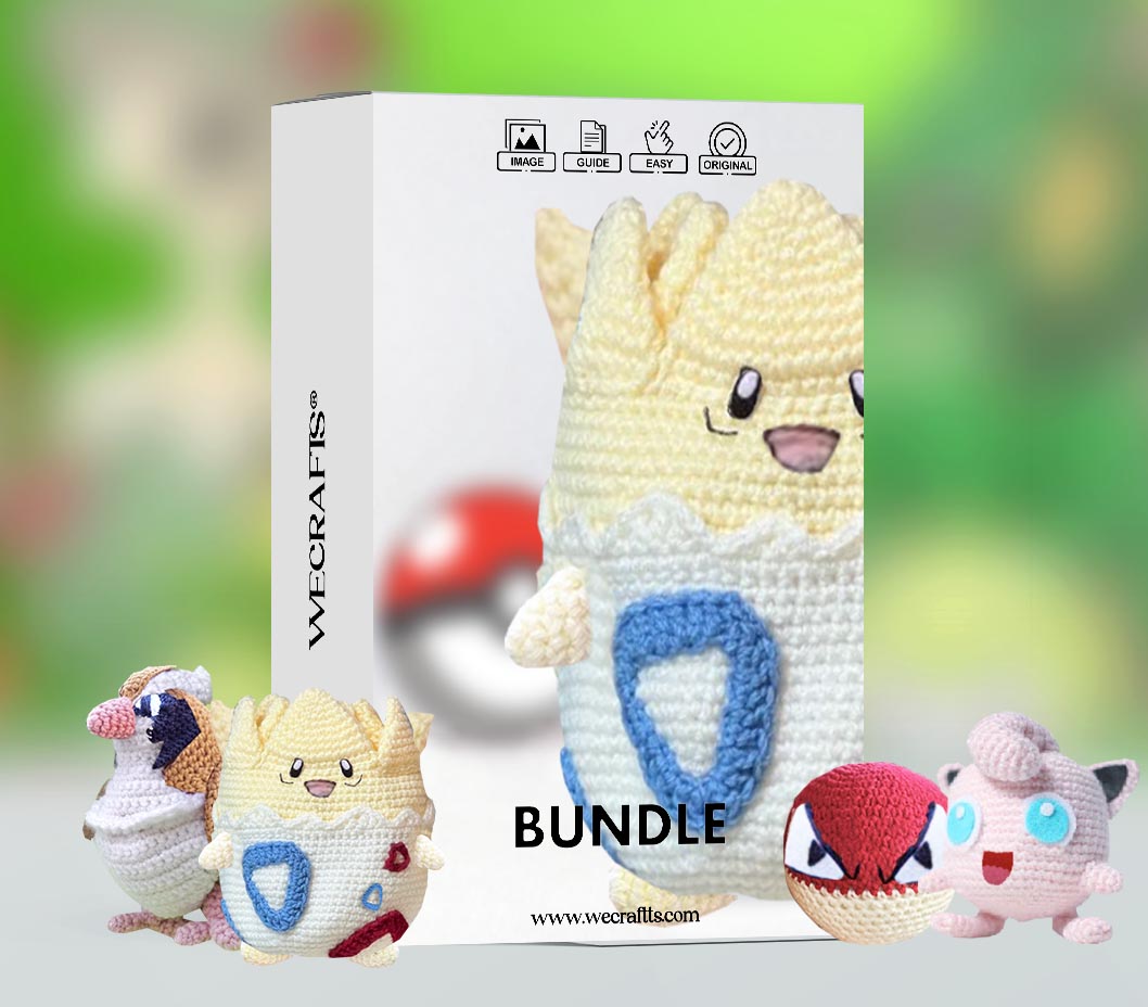 Toprak karakterleri amigurumi tığ işi desenleri