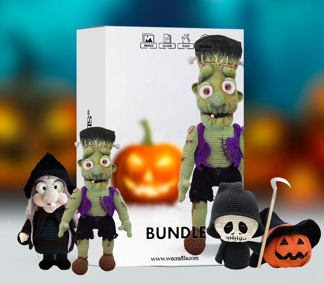 HALLOWEEN CHARACTERS AMIGURUMI CROCHET PATTERNS