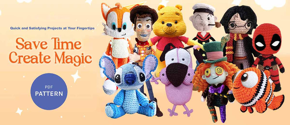 Wecrafts® - Crafting Like A Pro Amigurumi Crochet Pattern