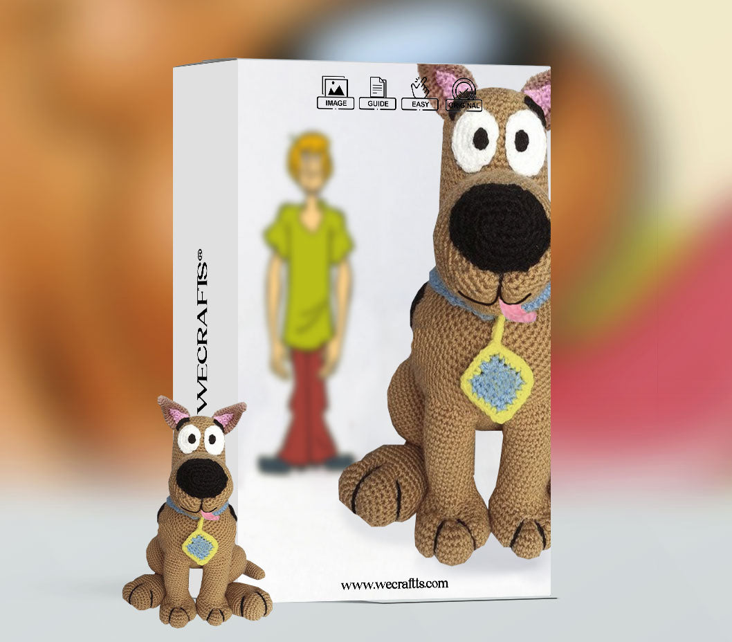 DOG CHARACTER AMIGURUMI CROCHET PATTERN