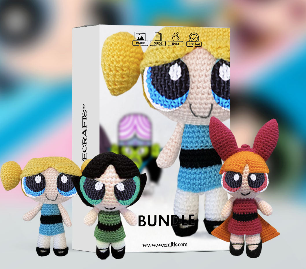 POWER GIRLS CHARACTERS AMIGURUMI CROCHET PATTERNS