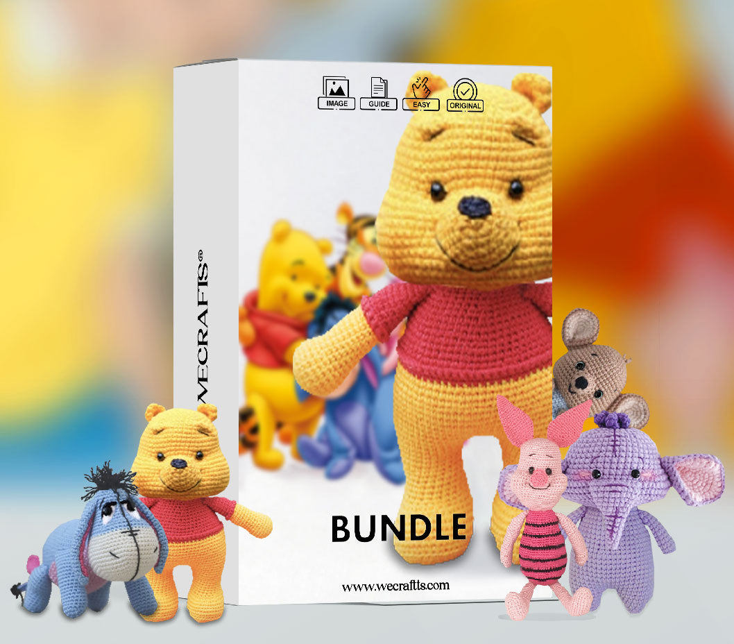 HONEY CHARACTERS  CROCHET AMIGURUMI