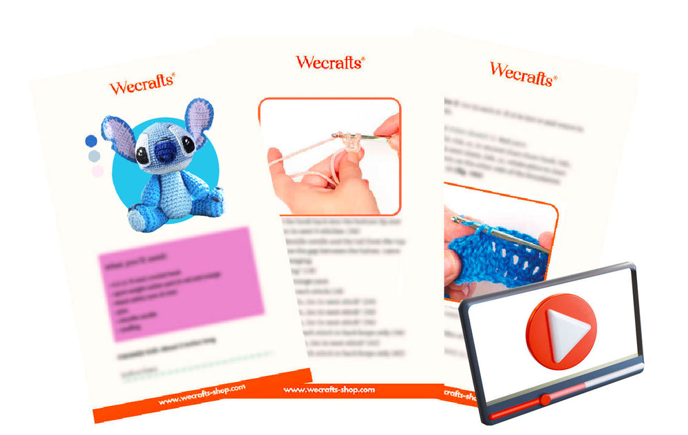 Wecrafts® - Crafting Like A Pro Amigurumi Crochet Pattern